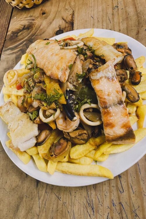 Chorrillana de Mariscos