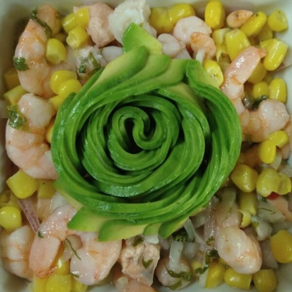 Palta/choclo (agregado ceviches).